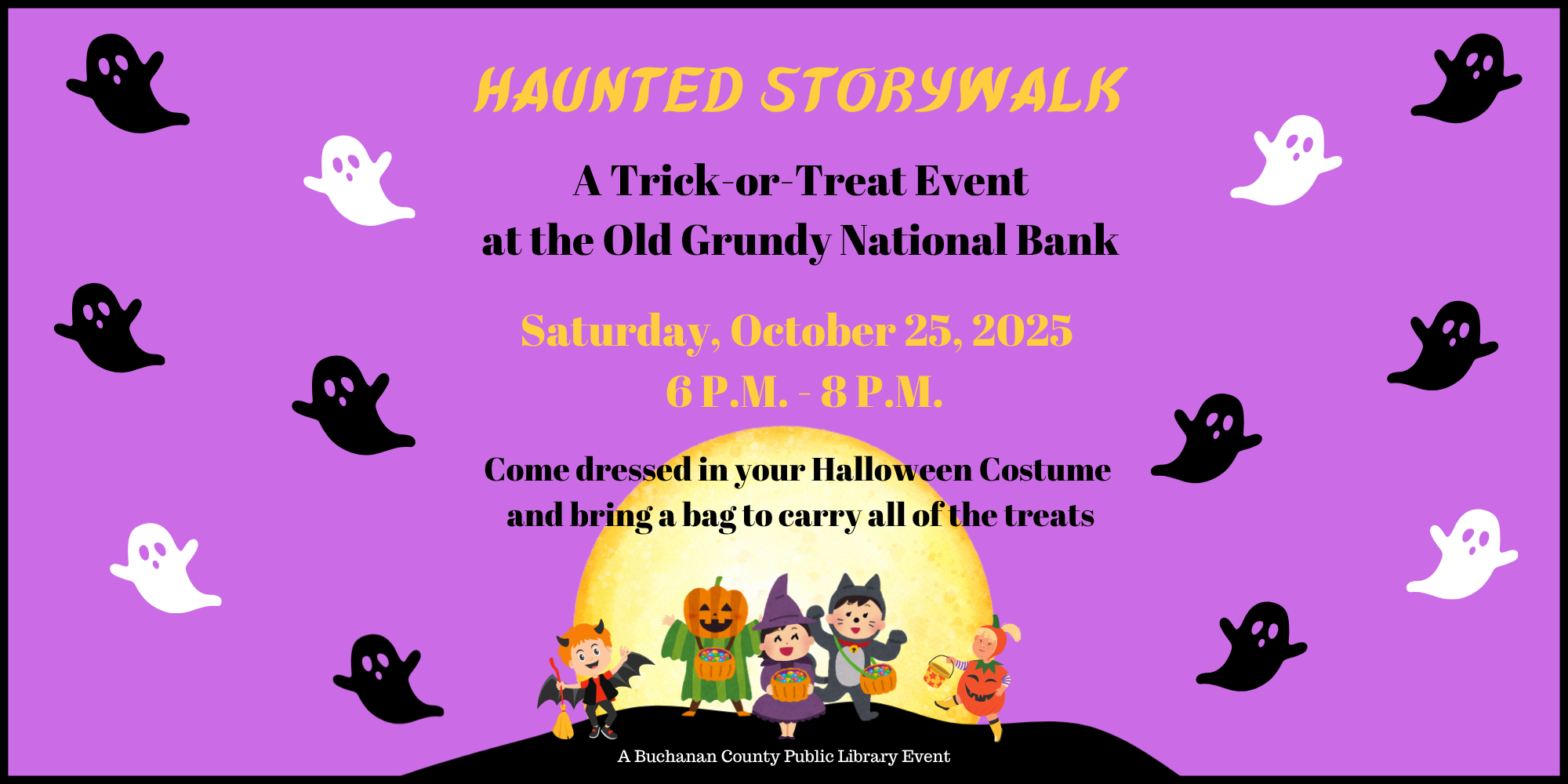 Haunted Storywalk 2025 (8 x 4 in)