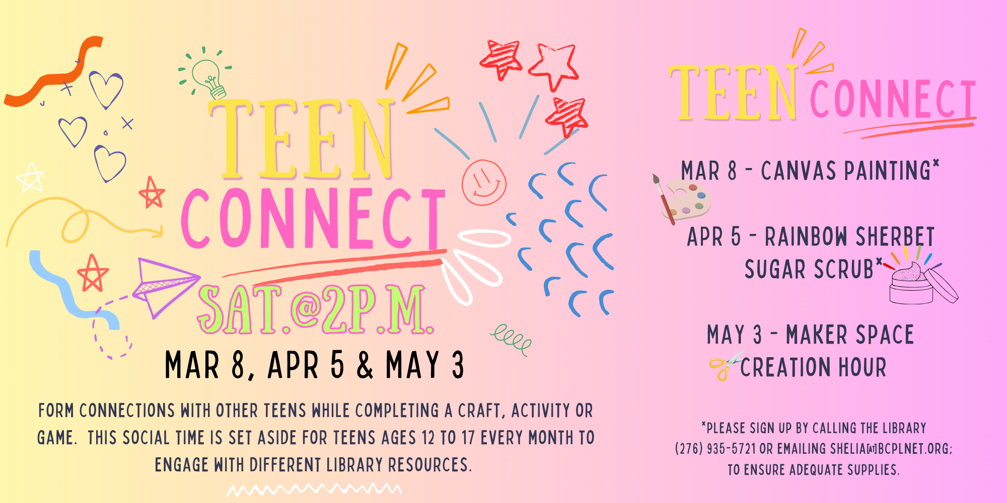 Teen Connect Program Slider