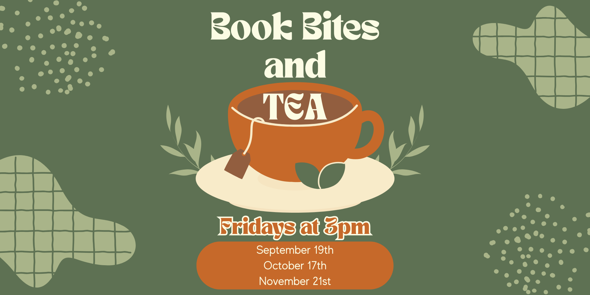 Book Bites and Tea Fall Calendar (8 x 4 in)(1)