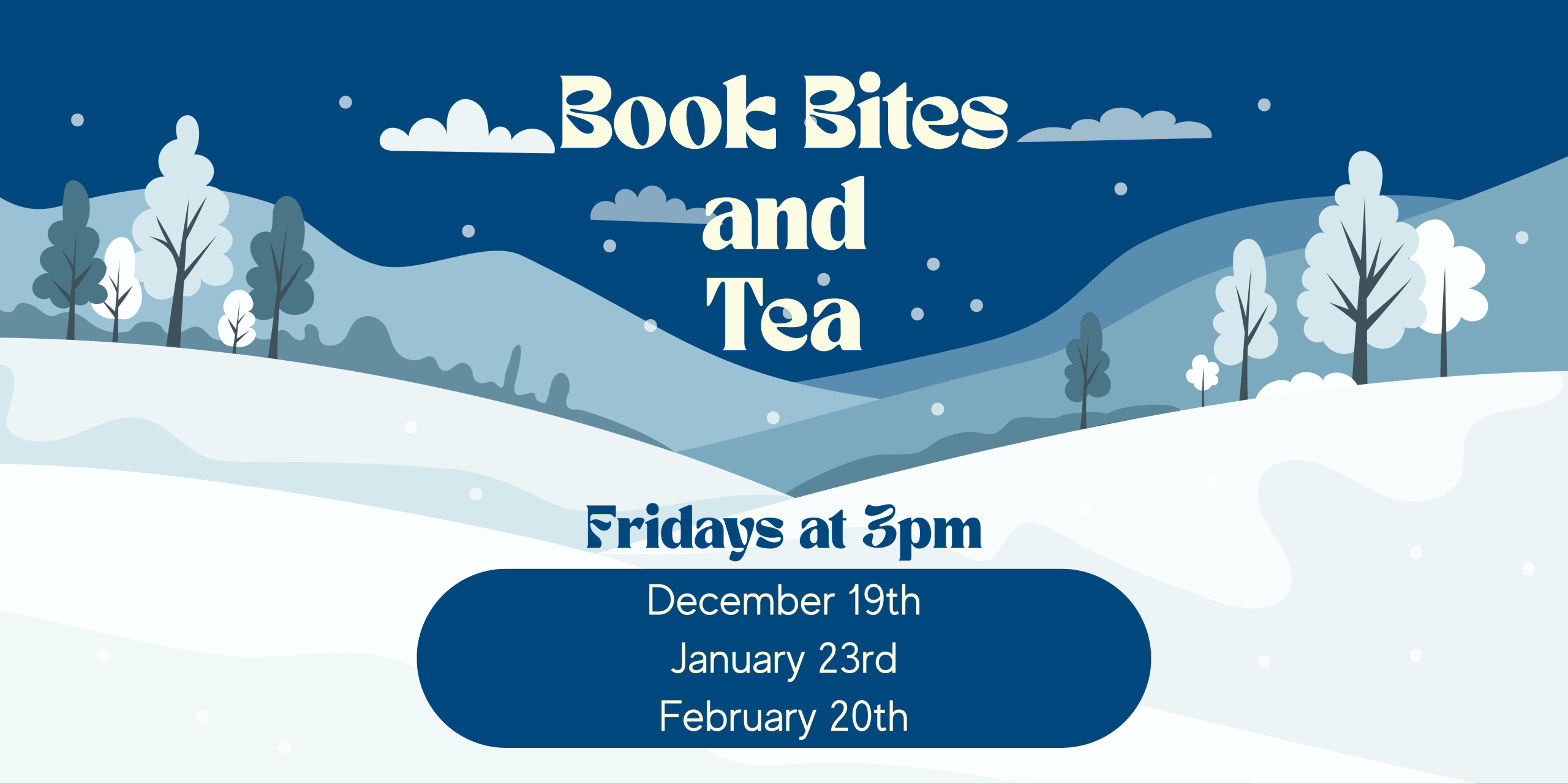 Book Bites and Tea Winter Calendar (8 x 4 in)(1)