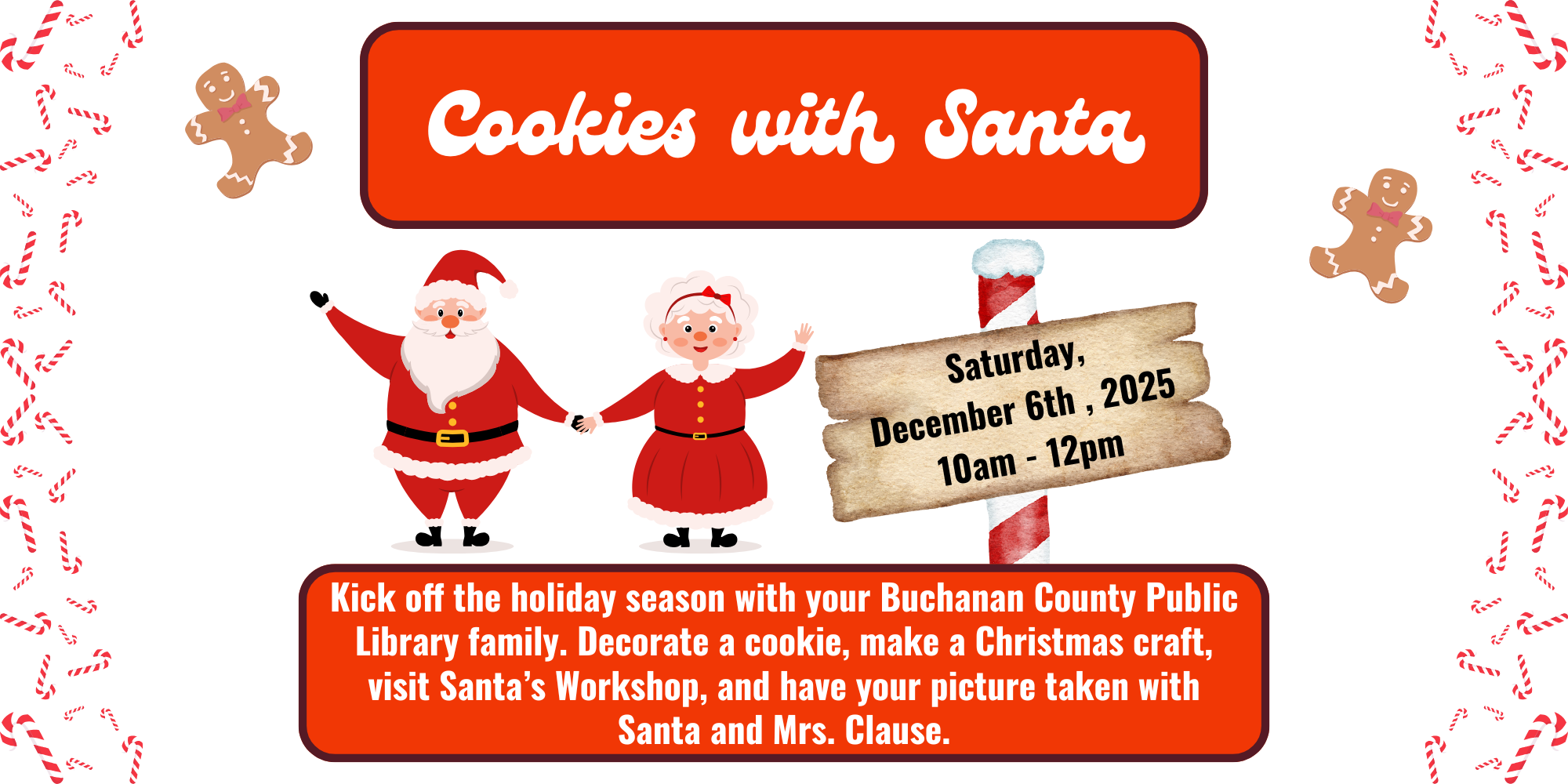 Cookies with Santa (8 x 4 in)(1)